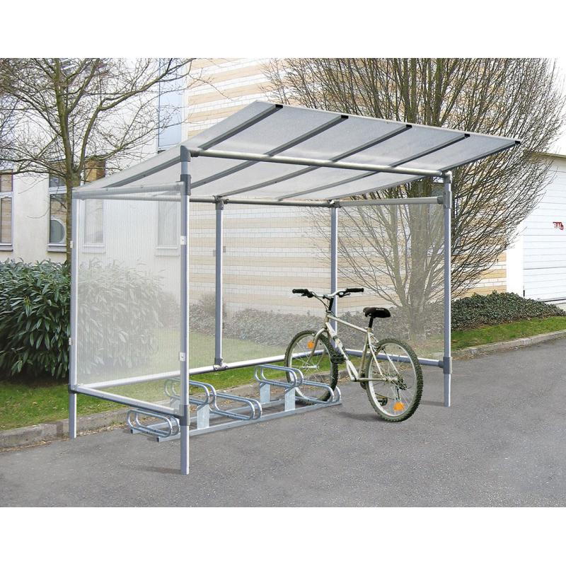 SUPPORT VÉLOS EMPLACEMENTS DÉCALÉS - 5 PLACES 
