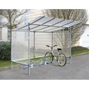 SUPPORT VÉLOS EMPLACEMENTS DÉCALÉS - 5 PLACES 