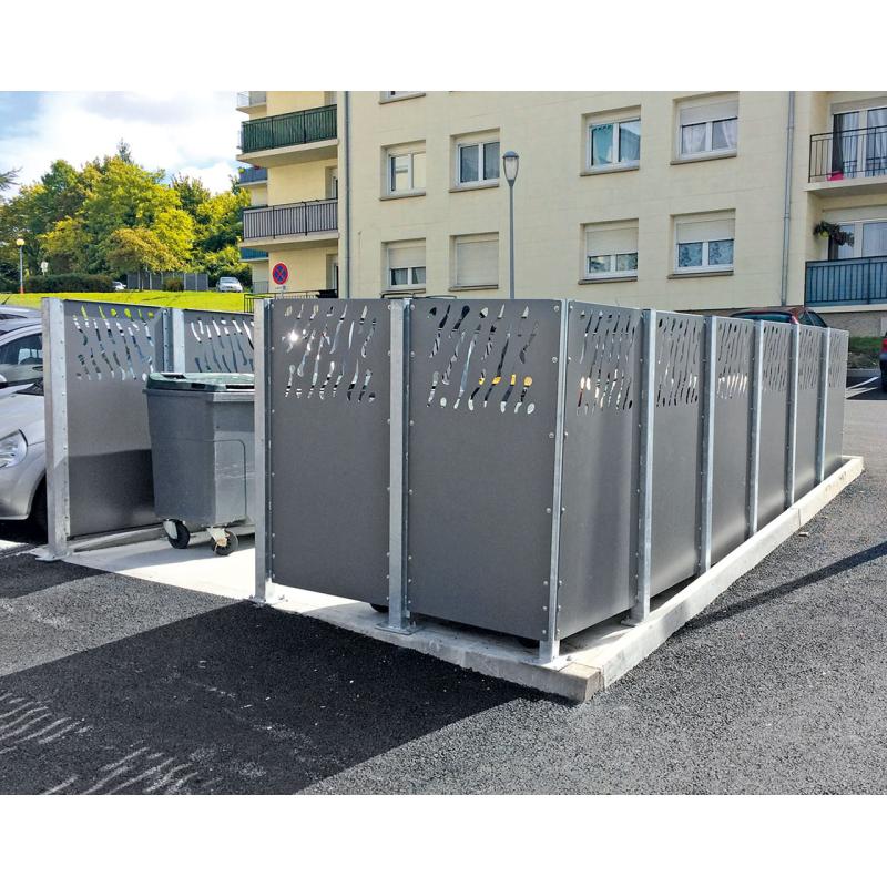 BARDAGE ACIER VENISE POUR CACHE-CONTENEURS