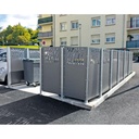 BARDAGE ACIER VENISE POUR CACHE-CONTENEURS