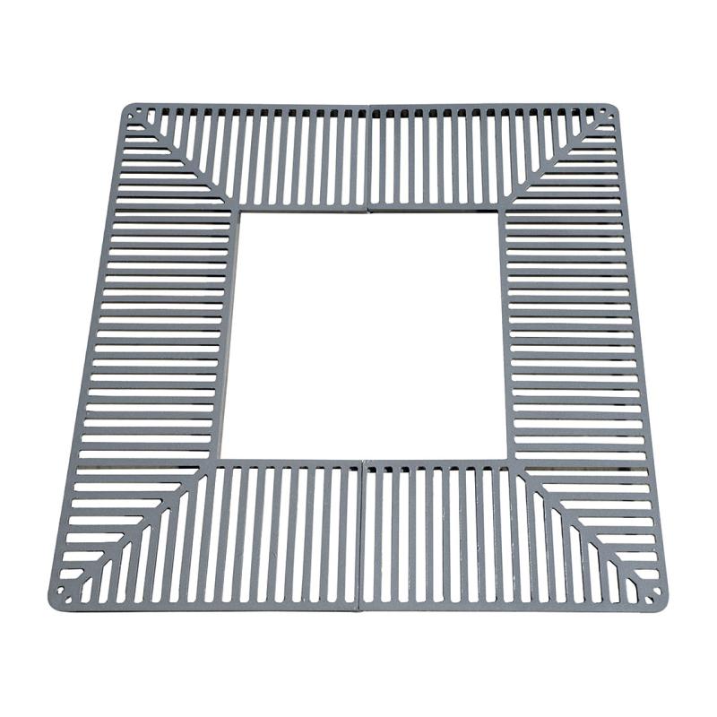 GRILLE D’ARBRE SILAOS® ACIER CARRÉE 