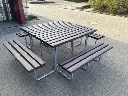 Groupe de Sièges Stelvio - Mobilier Urbain Recyclé et Durable.webp