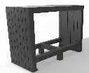 Table Haute Calero-Bar - Mobilier Extérieur en Plastique Recyclé (2).webp