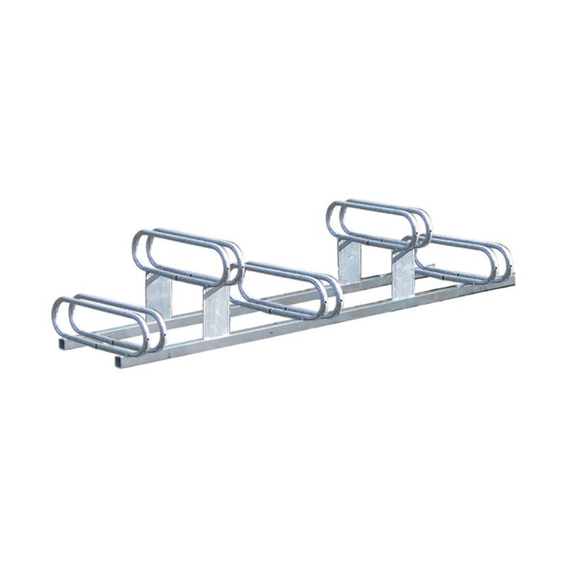 SUPPORT VÉLOS EMPLACEMENTS DÉCALÉS - 5 PLACES 