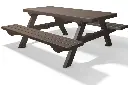 Ensemble ISOLA 2 marron 46/76x174x200 cm