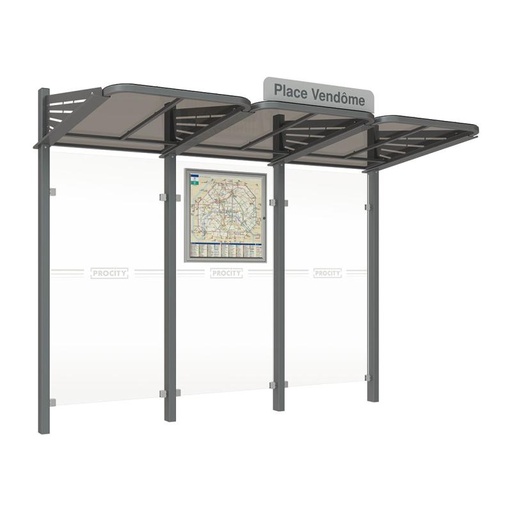 [529360] STATION BUS CONVIVIALE® - SANS BARDAGE LATÉRAL