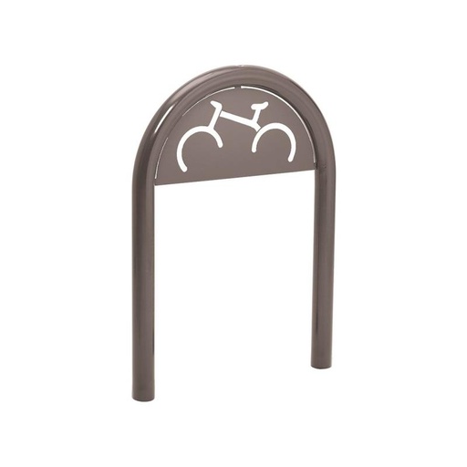 [201053] APPUI VÉLOS TROMBONE Ø 60 mm + SIGNALÉTIQUE VÉLO - SCELLEMENT DIRECT