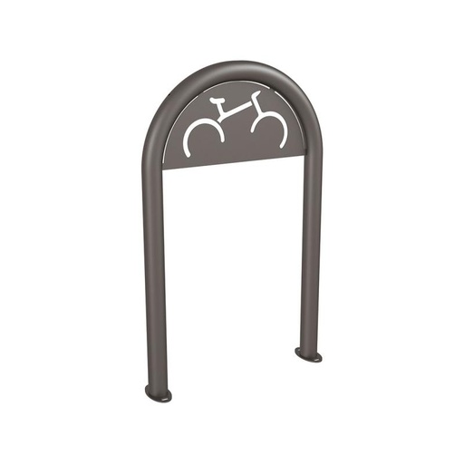 [291053] APPUI VÉLOS TROMBONE Ø 60 mm + SIGNALÉTIQUE VÉLO - SUR PLATINES